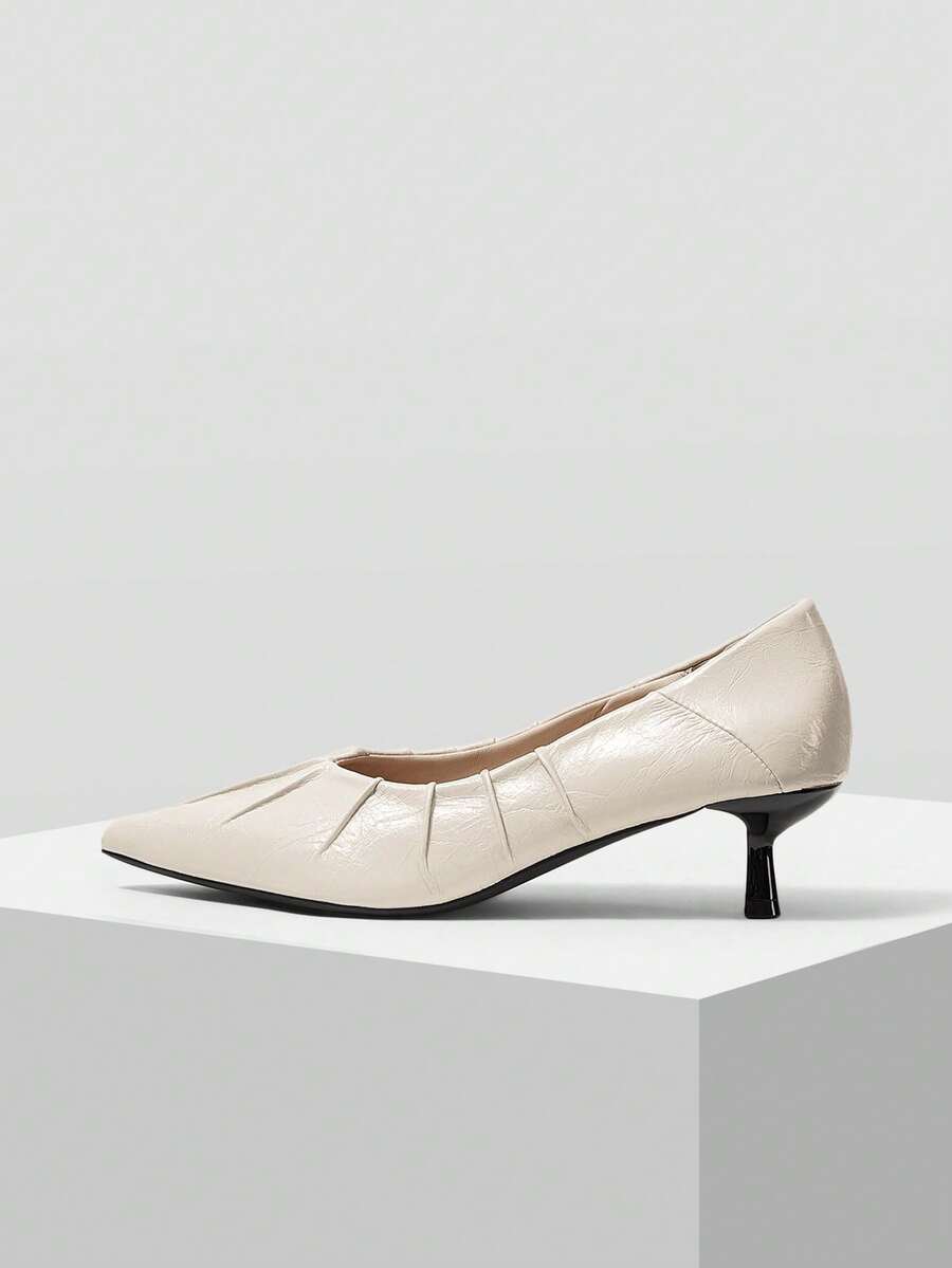 Mnmlis Women Pumps Valentine's Day - Apricot - View 1