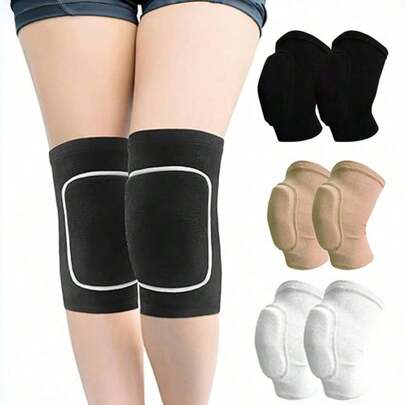 1 Miếng Bảo Vệ Đầu Gối Bóng Chuyền, Thích Hợp Cho Vũ Công. Mềm mại và Thoáng Khí, Dùng Được Cho Cả Nam và nữ, Bảo Vệ Đầu Gối. Lý tưởng cho Bóng Chuyền, Bóng Đá, Khiêu Vũ, Yoga, Quần Vợt, Chạy Bộ, Đạp Xe, Thể Hình, Leo Núi và các Môn Thể Thao Khác.