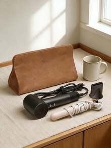 Madebyblanc Travel-Friendly Storage Bag For Hair Dryers And Curling Irons - A Low-Allergen Makeup Tool Organizer - Multicolor - View 3