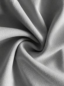 Franclia 无肩带露脐上衣，收腰设计，秋冬季迷人女士无肩带上衣 - 淺灰色 - 查看 4