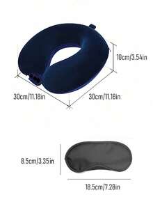 1 chiếc gối kê cổ du lịch mềm mại có thể điều chỉnh, dùng được cho cả nam và nữ, gối tựa đầu, gối máy bay, thích hợp cho máy bay, ô tô và ghế tựa ở nhà, phụ kiện du lịch, hỗ trợ giấc ngủ, kỳ nghỉ, cắm trại, đồ dùng văn phòng, dụng cụ cắm trại - Nhiều màu - Xem 4