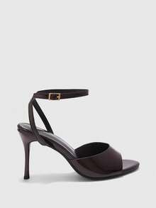 CUCCOO BIZCHIC French High-End Open-Toed High Heels For Women's Summer Wear With Skirts, Beautiful Temperament, Thin-Heeled Sandals Spring Shoes - Brown - View 2