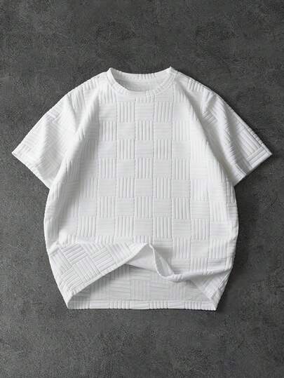 PAVTROS 男士 T 恤 合身圆领短袖夏季 T 恤