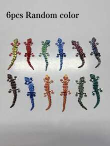SHEIN Random Colors Suitable For Mobile Mini Geckos Christmas, Valentine's Day, Halloween, New Year, Birthdays, Parties, Decorations - Multicolor - View 7