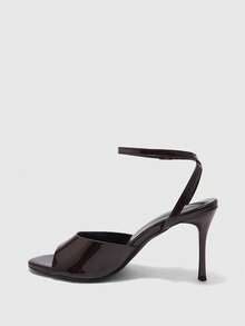 CUCCOO BIZCHIC French High-End Open-Toed High Heels For Women's Summer Wear With Skirts, Beautiful Temperament, Thin-Heeled Sandals Spring Shoes - Brown - View 4
