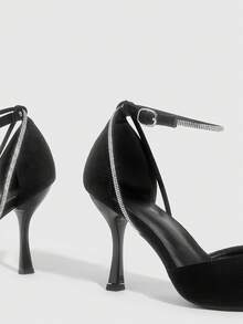 CUCCOO SZL Women's High-Heeled Shoes Valentine's Day - Black - View 9