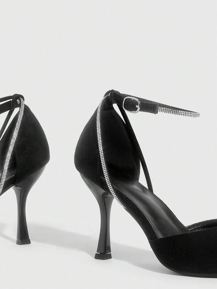 CUCCOO SZL Women's High-Heeled Shoes Valentine's Day - Black - View 9