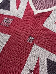 ROMWE MEN Men's Sleeveless Fashionable Knit Casual Versatile Jacquard Distressed Tank Top - Multicolor - View 7