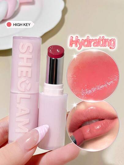 SHEGLAM Silk Slip 唇油膏-High Key 品牌 美容 化妝 化妝品 適合女性與女孩 完美搭配冬季春季 Y2K 時尚 流行 生日禮物 假期 派對準備就緒 最佳顏色