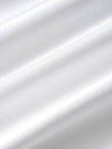 PAVTROS 宽松男士开衩落肩衬衫，适合秋季 - 白色 - 查看 3