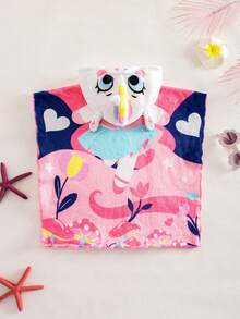 SHEIN Bộ đồ bơi in hình kỳ lân nhiều màu sắc cho bé gái, kiểu dáng dễ thương, thời trang, thích hợp cho mùa hè. - Nhiều màu - Xem 3