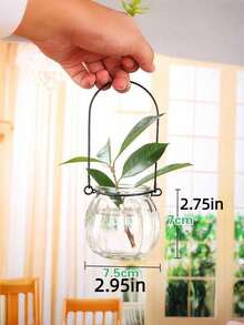 Madebyblanc Bình hoa thủy tinh phong cách Bắc Âu dùng cho hệ thống thủy canh - Bình hình trụ tối giản dùng cho hoa tươi và hoa khô, trang trí nhà cửa sang trọng, bình hoa thủy tinh kiểu Scandinavia - thiết kế tối giản cho hoa tươi và hoa khô, trang trí nhà cửa theo phong cách thủy canh, trang trí bàn sang trọng cho phòng khách, kệ, bình hoa thủy tinh sang trọng (Bình sẽ được tặng kèm dây gai dài 4 mét, bạn cần tự quấn dây) - Nhiều màu - Xem 16