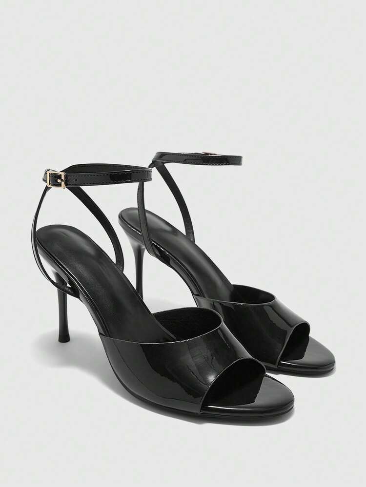 CUCCOO BIZCHIC French High-End Open-Toed High Heels For Women's Summer Wear With Skirts, Beautiful , Thin-Heeled Sandals Spring Shoes