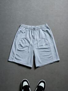 STYNVO Men's Drawstring Waist Pocket Casual Versatile Daily Wear Shorts - Black - View 6