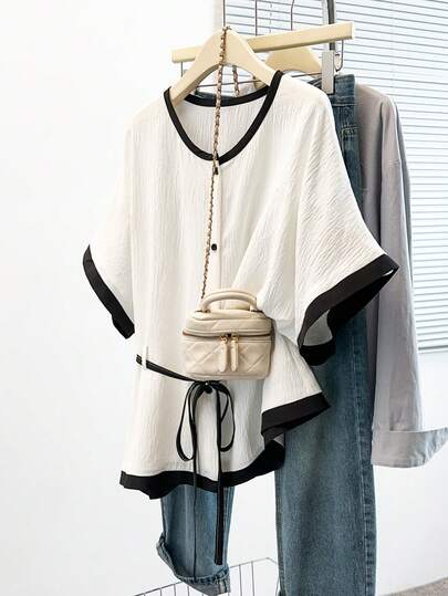 GlowEve CURVE Plus Size Women's Rhinestone Decor Waist Chain Belt, Adjustable Gold Tone Buckle, Sleeveless Dress, Elegant & Graceful For Summer