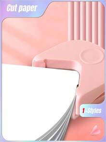 1 pieza Cortador de esquinas redondas, Herramienta de bisel R4, Redondeador de papel y fotos, Recortador de esquinas de películas laminadas, Recortador de ángulos para tarjetas, Útiles escolares, Regreso a clases - Multicolor - Ver 4