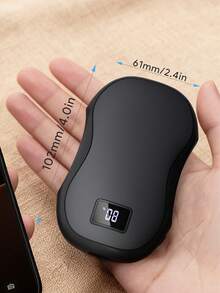 Teckwe ¡Calor para llevar! Calentador de manos recargable por USB, calentador de bolsillo portátil, regalos para Navidad, al aire libre, caza, golf, accesorios de camping, regalos de Navidad, calentadores de manos, regalos para hombres, rellenos de calcetines, calentadores de manos recargables - Multicolor - Ver 6