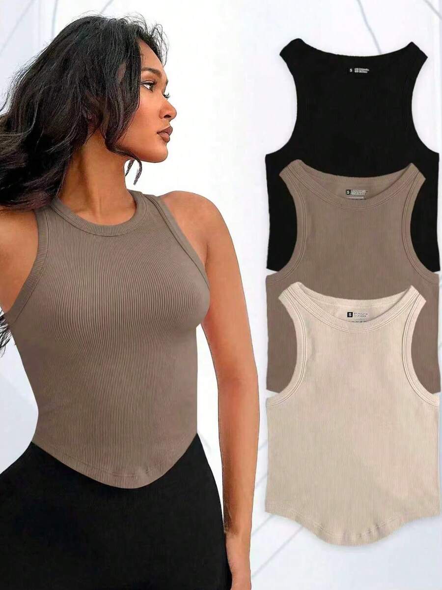 Easithlete Áo thun tay dài Raglan lưới tương phản thể thao tập gym Áo ba lỗ tập luyện - Nhiều màu - Xem 1
