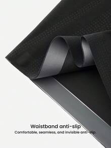 LUVLETTE 塑形提臀高腰收腹隐形透气黑色短裤 - 黑色 - 查看 10