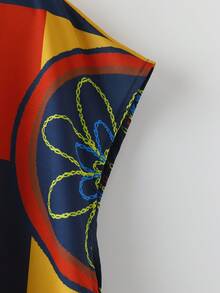 EMERY ROSE 大码女装夏季度假沙滩印花蝙蝠袖连衣裙，春季女装，复活节女装，外出装，度假装，碎花连衣裙，春季女装，度假装，春季连衣裙，拼接连衣裙，图案连衣裙，束腰连衣裙，印花连衣裙，夏季连衣裙，日式连衣裙，丝绸连衣裙，图案女装，休闲连衣裙，夏季新款女装，休闲女装，100% 女装，女装缝纫图样，女装夏季连衣裙，女装连衣裙批发，Zanzea 女装 - 彩色 - 查看 5