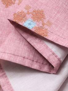 DAZY 女士印花宽松长款睡裙 - 粉色 - 查看 7