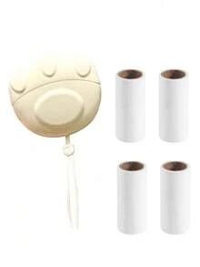 Madebyblanc 1 Pc Luxury Cream-Style Cat Claw Mini Lint Roller | Portable Tear-Away Roller For Home & On-The-Go Clothing Lint Removal - Multicolor - View 19