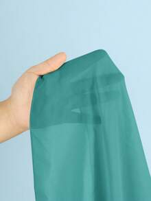 Swim Basics 2pcs/Set Women 2026 Vacation Solid Color Coverup & Mini Skirt - Green - View 7