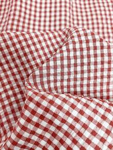 SHEIN Frenchy 女士休闲背心和阔腿裤两件套 - 棕色 - 查看 6