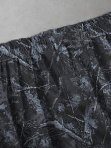 Manfinity EMRG Herren Shorts mit Buchstaben-Muster, Kordelzug Taille, vielseitig für den täglichen Gebrauch - Verschiedenfarbig - Übersicht 6