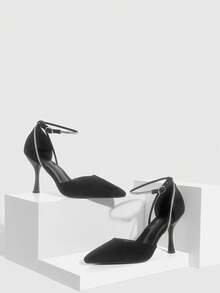 CUCCOO SZL Women's High-Heeled Shoes Valentine's Day - Black - View 7