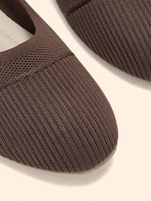 CUCCOO BASICS Women's Casual Versatile Flat Loafers For Daily Commute - Coffee Brown - View 8