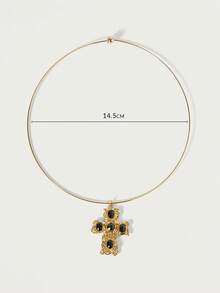 Glisma Women Pendant Necklaces,Outfits,Old Money,Metallic/Texture,Gemstone,For Mom/Women/Girl/Mother,Premium,Vintage,Classyoutfits,Old Money,Metallic/Texture,Gemstone,For Mom/Women/Girl/Mother,Premium,Vintage,Classy,Gold,Easter,Travel/Beach/Vocation,Boho,Grunge - Gold - View 7