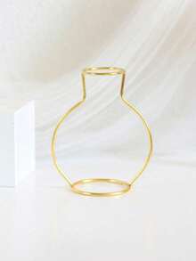 Madebyblanc Giá cắm hoa bằng sắt tối giản INS - Bình hoa điêu khắc trừu tượng dành cho hoa giả hoặc hoa khô, vật trang trí nhà kiểu Bắc Âu, vật trang trí trung tâm bàn hình học hiện đại, giá cắm hoa bằng sắt trừu tượng - Trang trí nhà kiểu Bắc Âu tối giản cho kệ, bàn, bệ lò sưởi, giá cắm hoa giả và hoa khô, bình hoa điêu khắc hình học hiện đại. - Nhiều màu - Xem 15