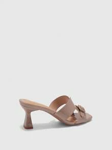 CUCCOO BIZCHIC Women Heeled Sandals Spring Shoes - Maroon - View 9