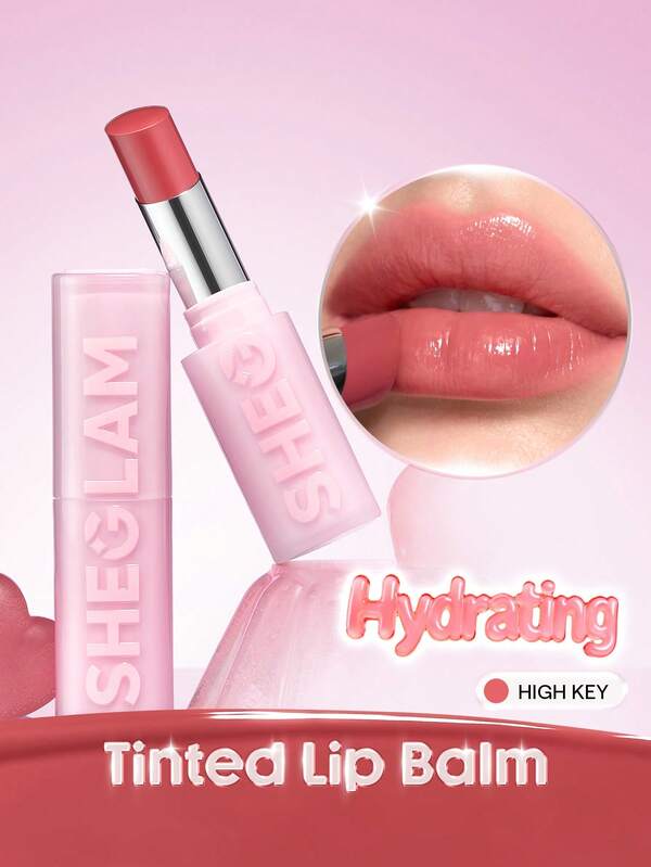 SHEGLAM Silk Slip Bálsamo Labial con Aceite-High Key Marca Belleza Maquillaje Maquullaje Cosmética para Mujeres Niñas Perfecto para Invierno Primavera Ideal para Y2K Elegante Moda Adecuado para Cumpleaños Regalo Fiesta Listo Mejor Color