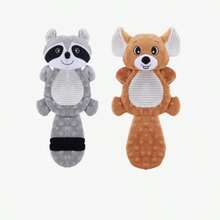 PETSIN 可爱卡通松鼠毛绒狗狗玩具，内置BB吠叫声，可与狗狗互动玩耍 - 彩色 - 查看 6