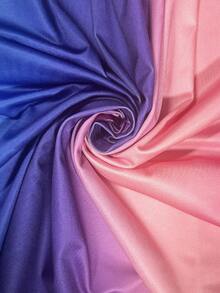 Linhara Áo camisole cỡ lớn in họa tiết ombre dáng thường ngày - Nhiều màu - Xem 5