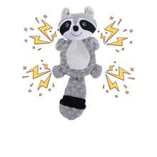 PETSIN 可爱卡通松鼠毛绒狗狗玩具，内置BB吠叫声，可与狗狗互动玩耍 - 彩色 - 查看 7