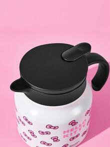 HELLO KITTY AND FRIENDS | SHEIN 800毫升/27盎司家用/野餐316不锈钢 - 白色 - 查看 6