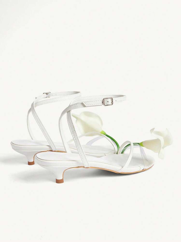 CUCCOO CHICEST Women's Comfortable Casual High Heel Sandals For Daily Wear, Summer Summer Shoes Wedding Shoes Bride Shoes