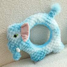 PETSIN Creative Plush Animal Shaped Dog Toy, TPR Leakage Food Detachable, Interactive Play For Dogs - Multicolor - View 7