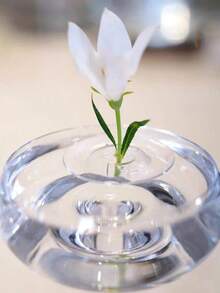Madebyblanc 10Pcs Wabi-Sabi Style Floating Flower Vase | Large/Small Size Hydroponic Flower Arrangement Vessel | Floating Water Planter For Rose Carnation Daisy Home Living Room Decor - 10Pcs - View 6