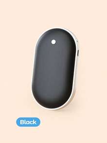 Teckwe Calentador de manos con calor en ambos lados, calentador portátil recargable de bolsillo, esencial de calefacción de larga duración para camping al aire libre, regalos de Navidad, calentadores de manos, regalos para hombres, rellenos de calcetines, calentadores de manos recargables - Multicolor - Ver 9