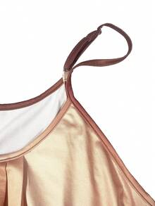 SHEIN LUNE CURVE 大码女装夏季渐变休闲宽松吊带背心 女式休闲穿搭 女式夏季穿搭 女式上衣和衬衫 女式夏季上衣 - 彩色 - 查看 3