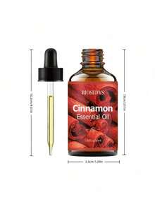 1pc/2PcS Cinnamon Essential Oil, Suitable For Use In Aromatherapy And Humidifiers, Scented Candles And Home Goods,Its Elegant Bottle Design Makes It An Ideal Birthday, Halloween, And Christmas Gift. - Multi Scents - View 7