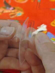 60 piezas de cinta adhesiva doble cara reutilizable - impermeable, sin rastro, removible y multifuncional - perfecta para paredes de fotos, carteles, citas de primavera, pisos y alfombras! - Blanco - Ver 2