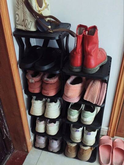 There Are Unavoidable Process Issues Such As Dirt And Scratches, So Please Be Cautious When Taking Photos,Shoe Rack, Home Door Multi-Layer Storage Shoe Rack, Small Narrow And Simple Shoe Rack, Entrance Door Storage Rack, Dormitory Shoe Cabinet