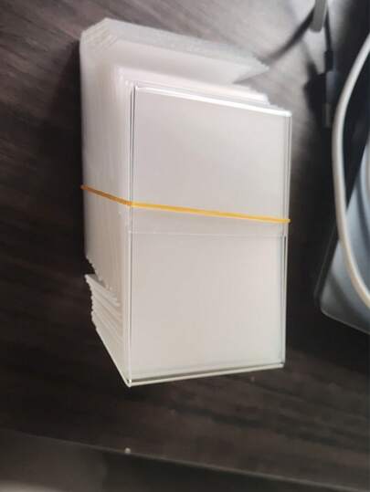 SHEIN 亚克力标牌架，透明桌面菜单架，斜背透明文件桌架，适用于家庭办公室零售展览会餐厅婚礼招待会派对装饰，4''x6''，6/10 件