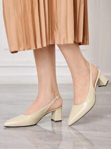 Sleekvia Women Pumps - Khaki - View 3