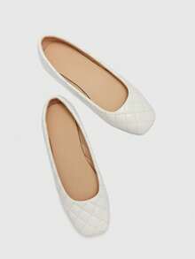 CUCCOO BIZCHIC Chaussures plates à bride Babies à carreaux rouges pour femmes, bout carré, style campus japonais mignon, chaussures à petit talon, chaussures de printemps, chaussures pour le printemps, Pâques - Beige - Voir 10